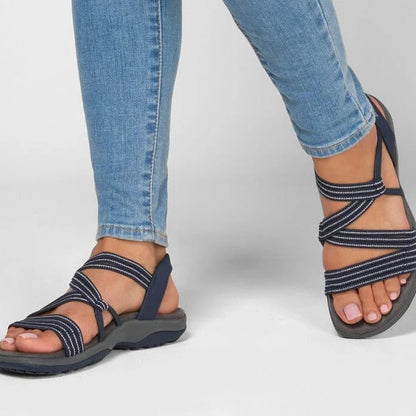 Sandalias ergonómicas mujer, modernas y elegantes para verano