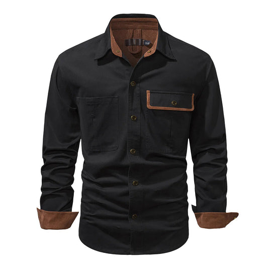 Camisa hombre elegante y ligera, cómoda para uso diario