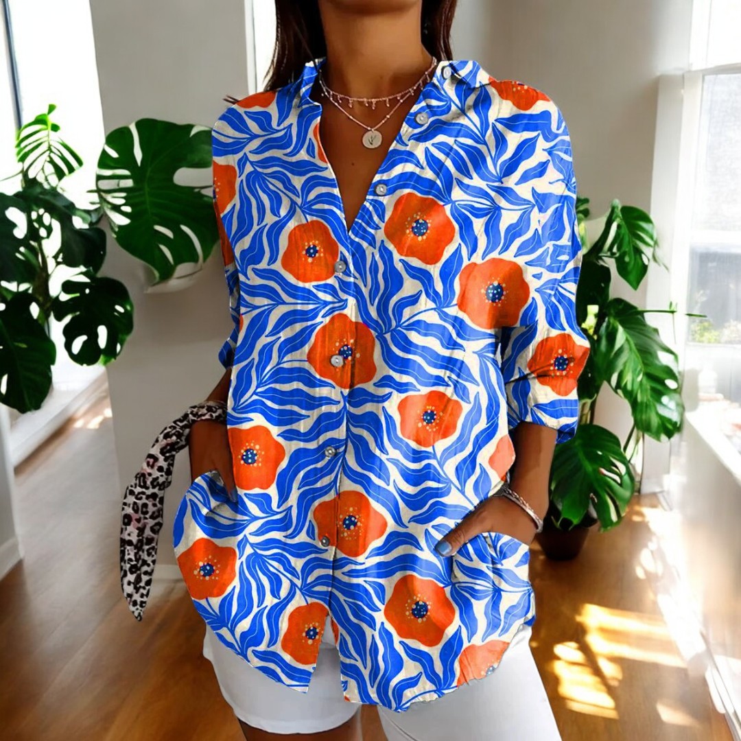 Blusa vintage elegante, moderna y perfecta