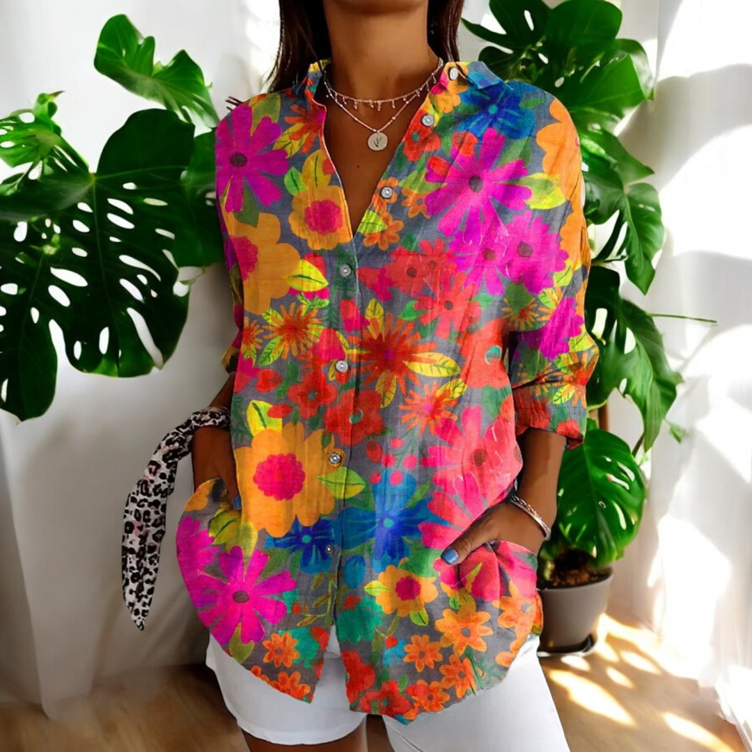 Blusa vintage elegante, moderna y perfecta