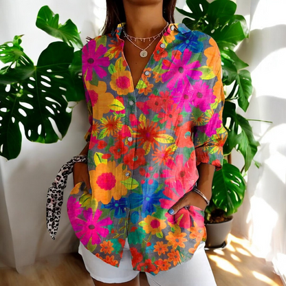 Blusa vintage elegante, moderna y perfecta