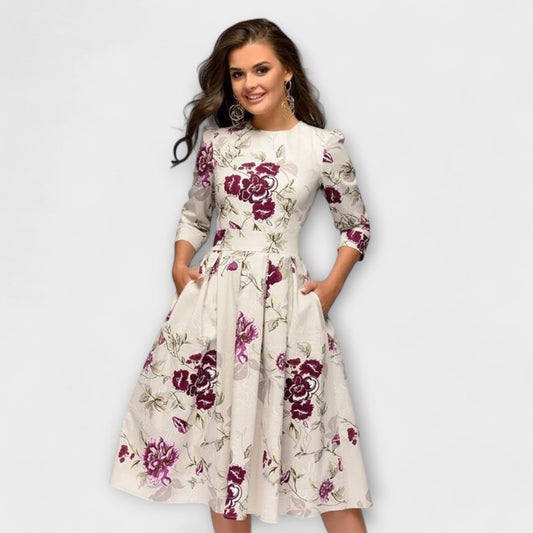 Evelyn | Elegante vestido hasta la rodilla