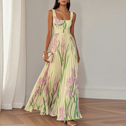 Vestido floral elegante, moderno y versáti