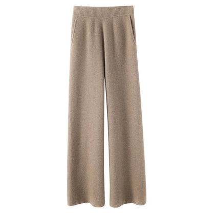 Pantalones elegantes de lana para mujer: cálidos y cómodos para el invierno