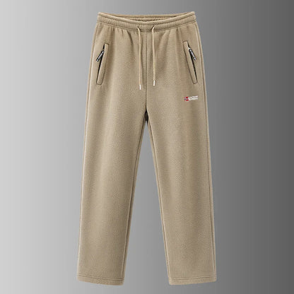 Pantalones fleece térmicos resistentes cálidos y versátiles
