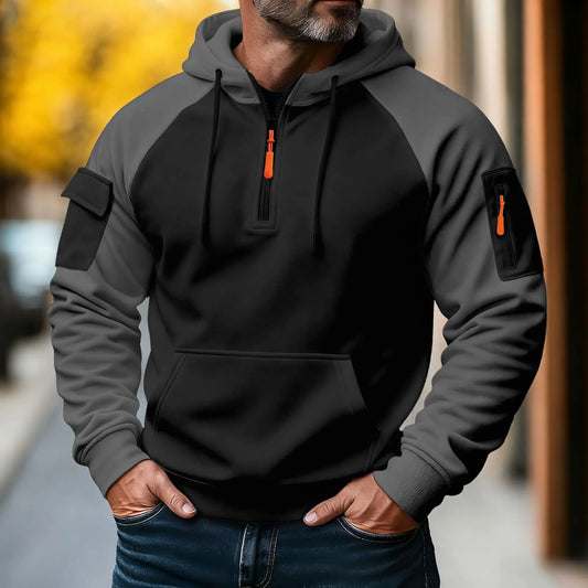 Sudadera con capucha informal para hombre, cómoda y moderna para el uso diario