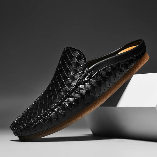 Rosalin | Zapatos bajos casuales de piel tejida