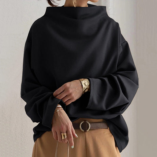 Jersey Mujer – Cuello Alto, Chic y Fácil de Combinar