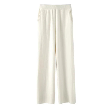 Pantalones elegantes de lana para mujer: cálidos y cómodos para el invierno