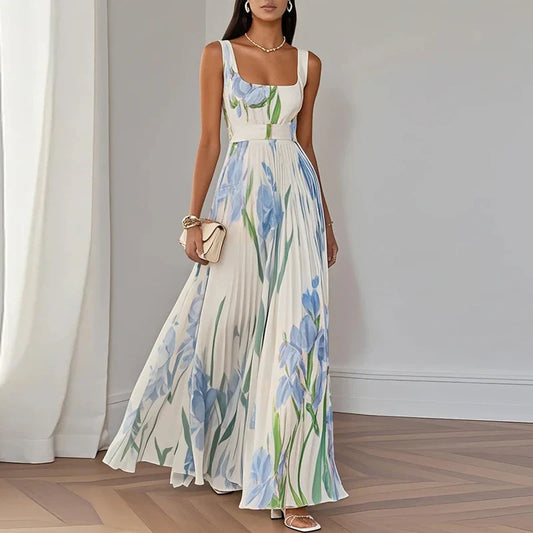 Vestido floral elegante, moderno y versáti
