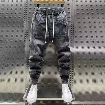 Pantalones Hombre – Estilo Denim con Comodidad Jogging, Casual Chic