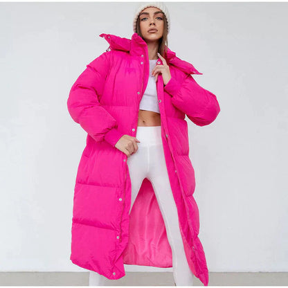 Chaqueta Puffer Mujer – Larga, Impermeable y Perfecta para Invierno