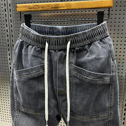 Pantalones Hombre – Estilo Denim con Comodidad Jogging, Casual Chic