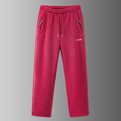 Pantalones fleece térmicos resistentes cálidos y versátiles