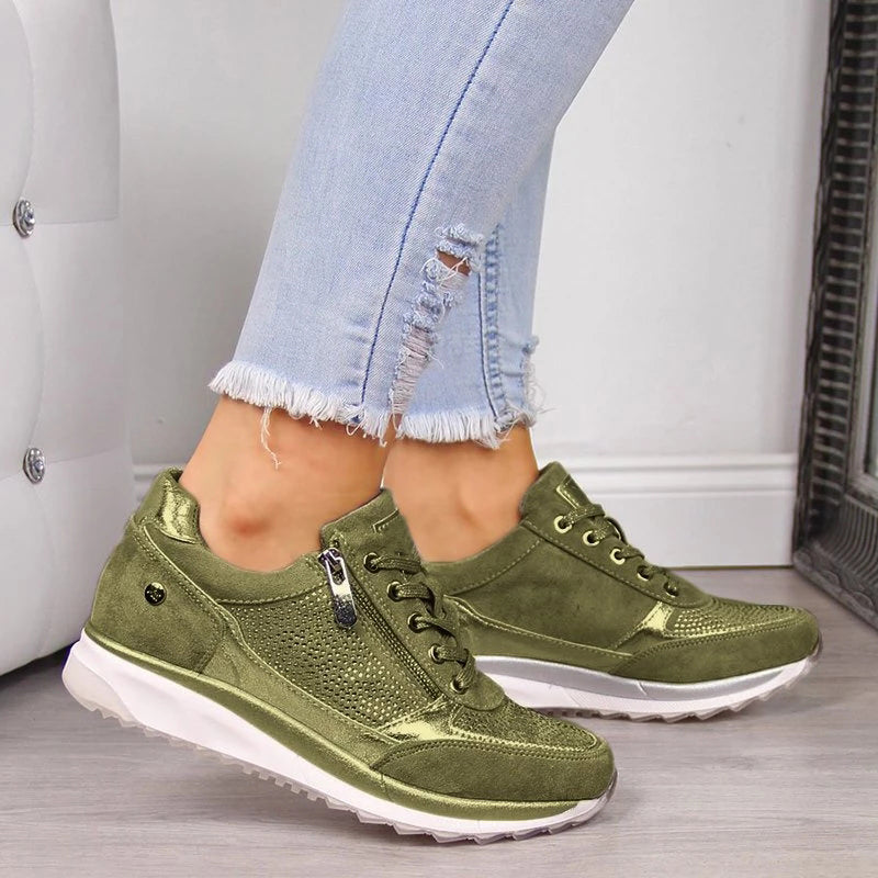 Jaimy | Zapatillas ortopédicas con cremallera