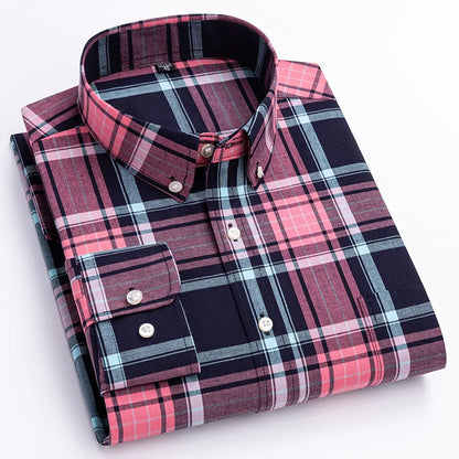 Camisa de cuadros hombre, chic y práctica para primavera u otoño
