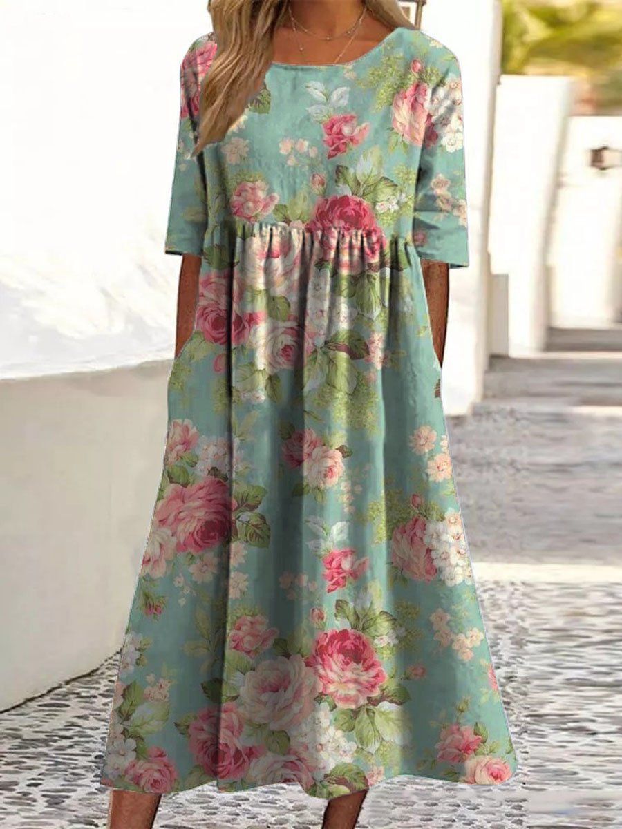 Hollie | Vestido midi relajado