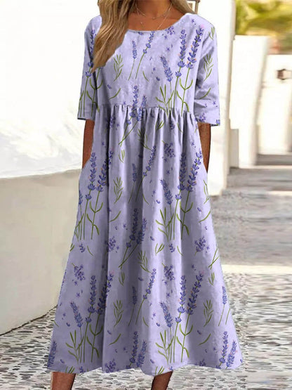 Hollie | Vestido midi relajado