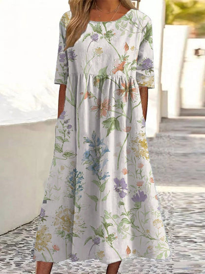 Hollie | Vestido midi relajado