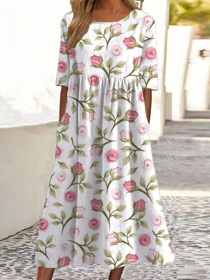 Hollie | Vestido midi relajado