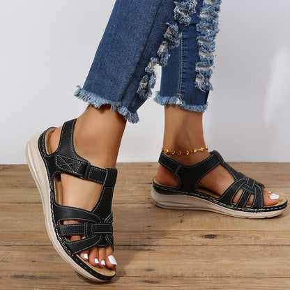 Sandalias de plataforma mujer ortopédicas confortables casual