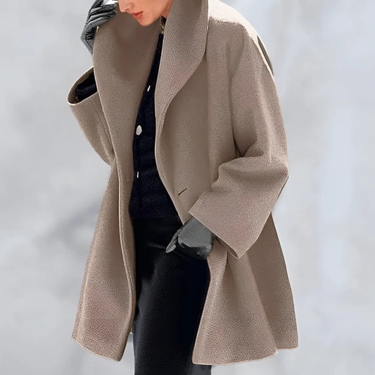 Abrigo trench clásico de invierno para mujer | Protección elegante contra el frío