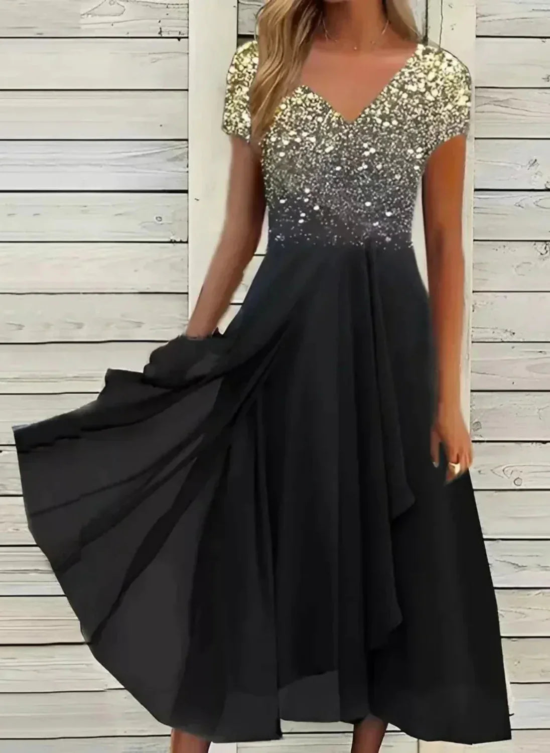 Scottie | Elegante vestido midi