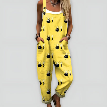 Jumpsuit mujer cómodo suelto elegante primavera-verano