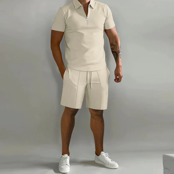 Set de verano masculino, cómodo y estiloso para días soleados