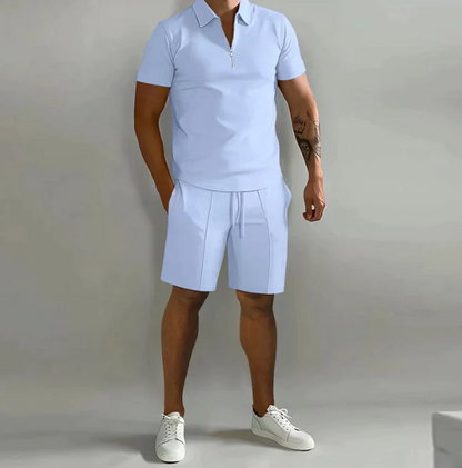 Set de verano masculino, cómodo y estiloso para días soleados