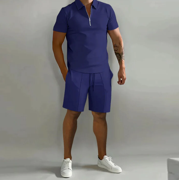 Set de verano masculino, cómodo y estiloso para días soleados