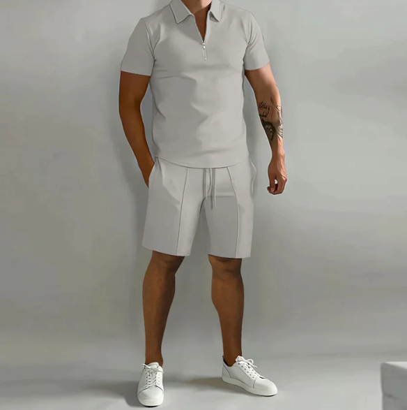 Set de verano masculino, cómodo y estiloso para días soleados