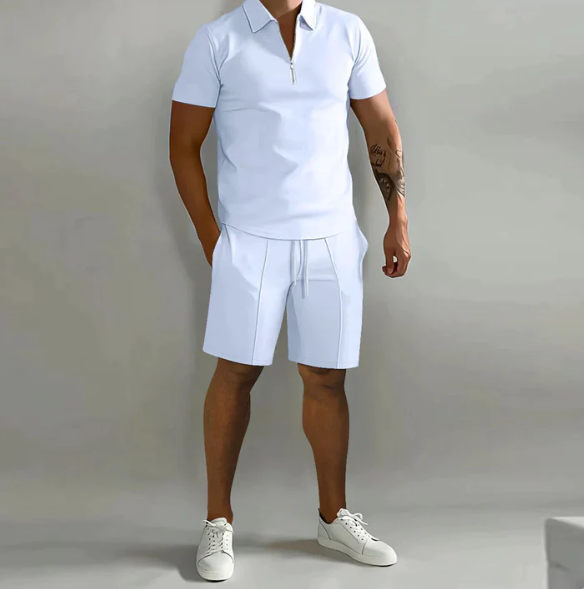 Set de verano masculino, cómodo y estiloso para días soleados