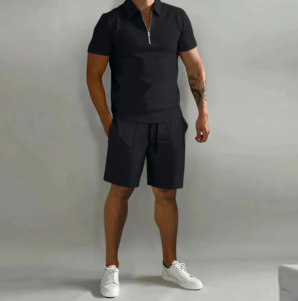 Set de verano masculino, cómodo y estiloso para días soleados
