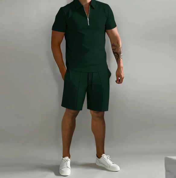 Set de verano masculino, cómodo y estiloso para días soleados
