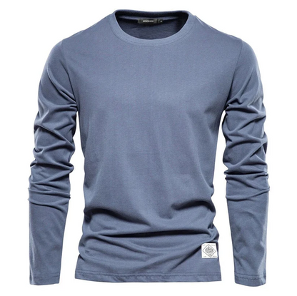 Camiseta hombre clásica ligera moderna ideal primavera-otoño