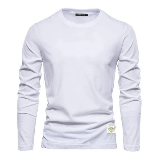 Camiseta hombre clásica ligera moderna ideal primavera-otoño