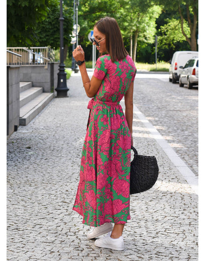 Grace | Elegante vestido con cuello en V