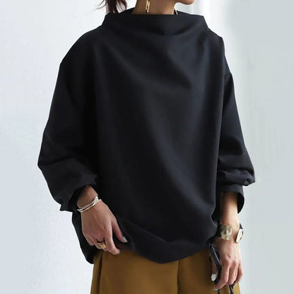 Jersey Mujer – Cuello Alto, Chic y Fácil de Combinar