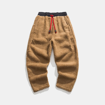 Charlie | Pantalones de chándal cálidos de felpa Teddy: comodidad máxima