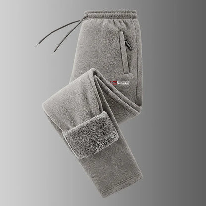 Pantalones fleece térmicos resistentes cálidos y versátiles