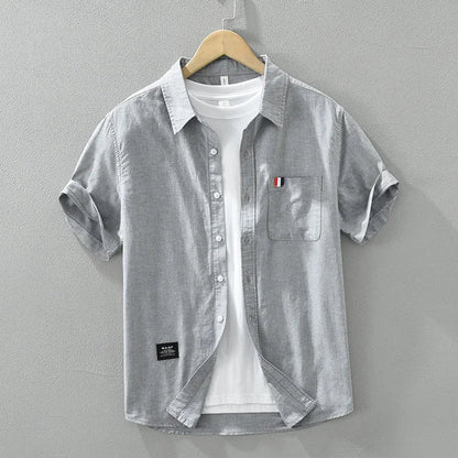 Camisa masculina sofisticada, cómoda y versátil para cualquier ocasión