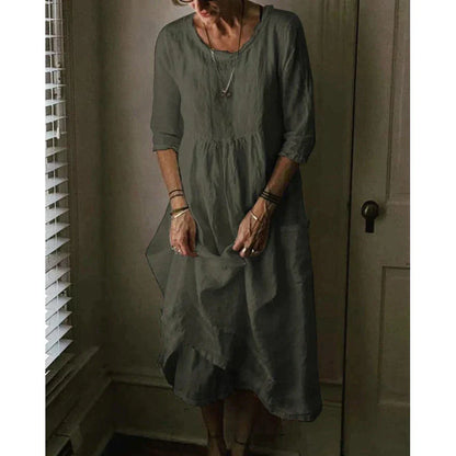 Vestido Mujer – Azul Claro, Fluido y Elegante para Verano