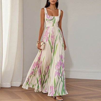Vestido floral elegante, moderno y versáti