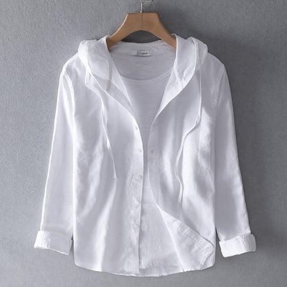 Zara | Blusa ligera con capucha