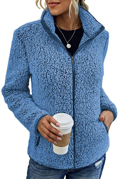 Chaqueta Fleece Mujer – Elegante y Casual para Todos los Días