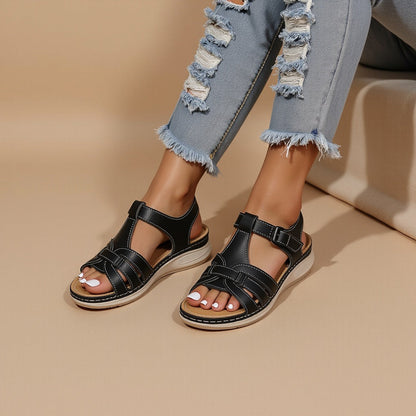 Sandalias de plataforma mujer ortopédicas confortables casual