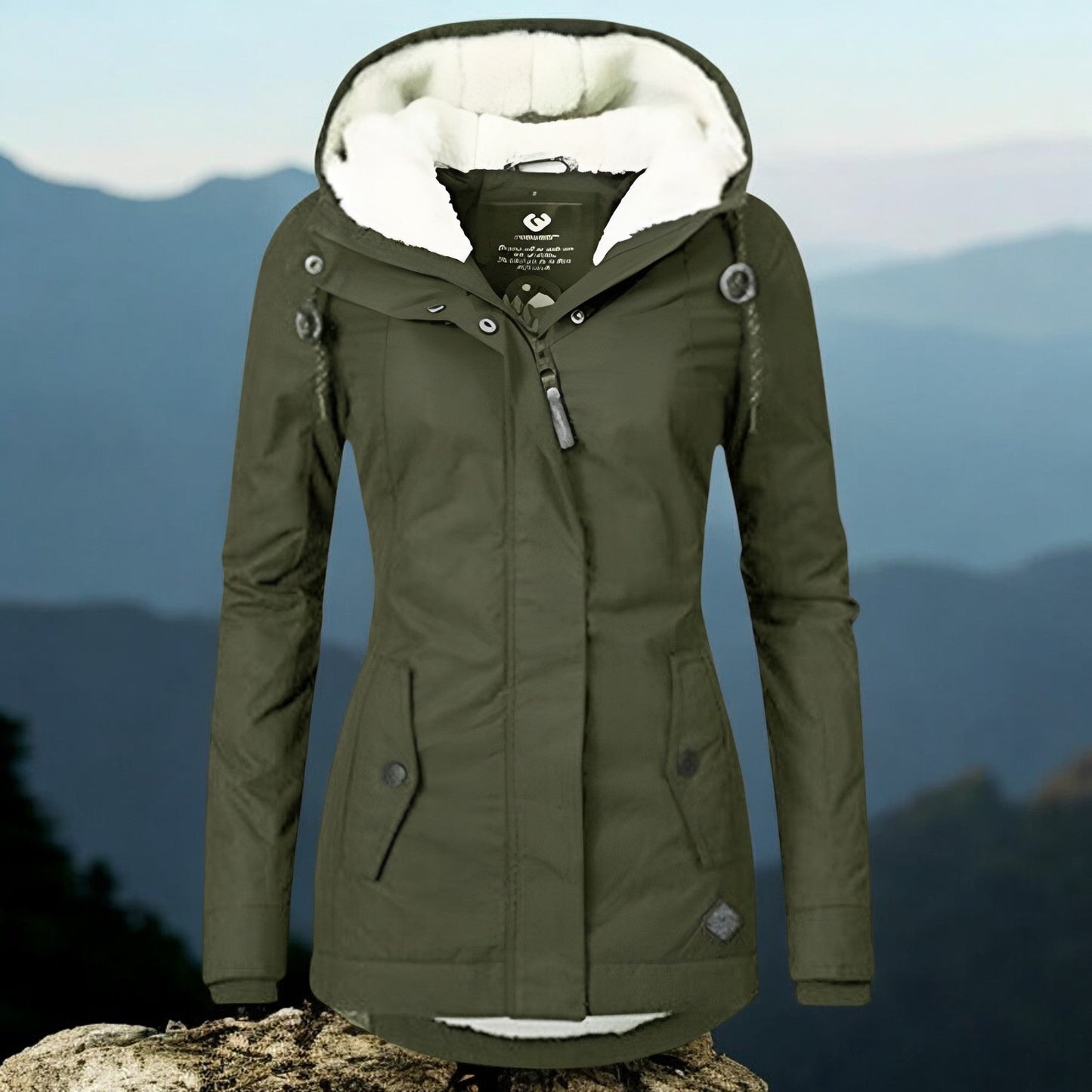 Chaqueta Mujer – Sherpa Suave, Ligera y Moderna para Invierno