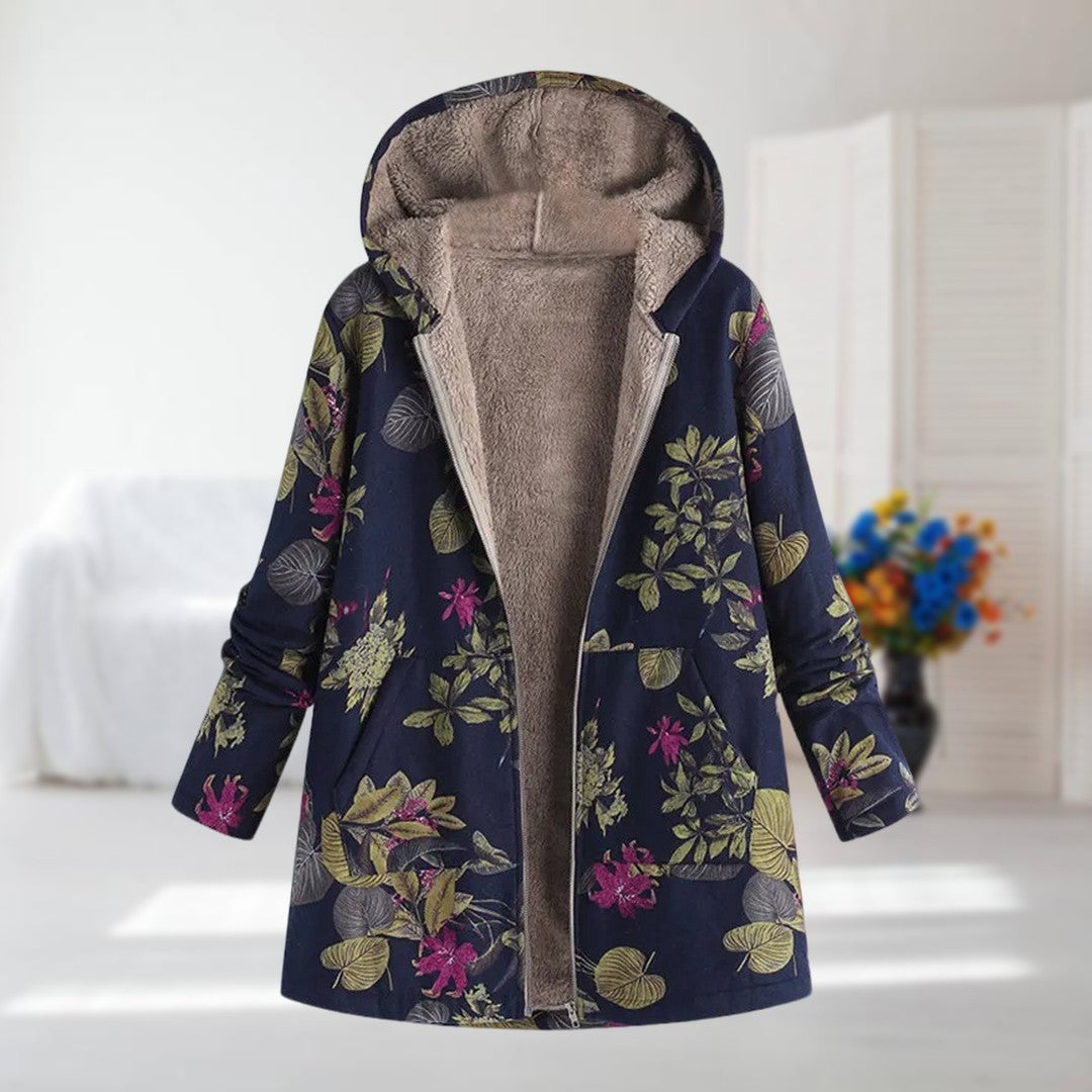 Parka cálida para mujer | Chaqueta de punto suave para el día a día y el invierno