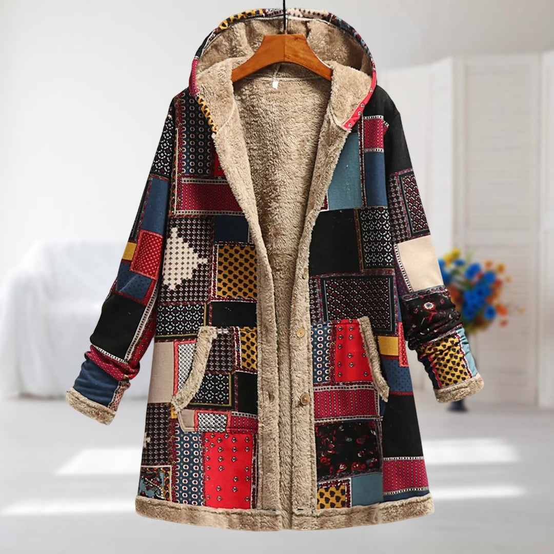 Parka cálida para mujer | Chaqueta de punto suave para el día a día y el invierno